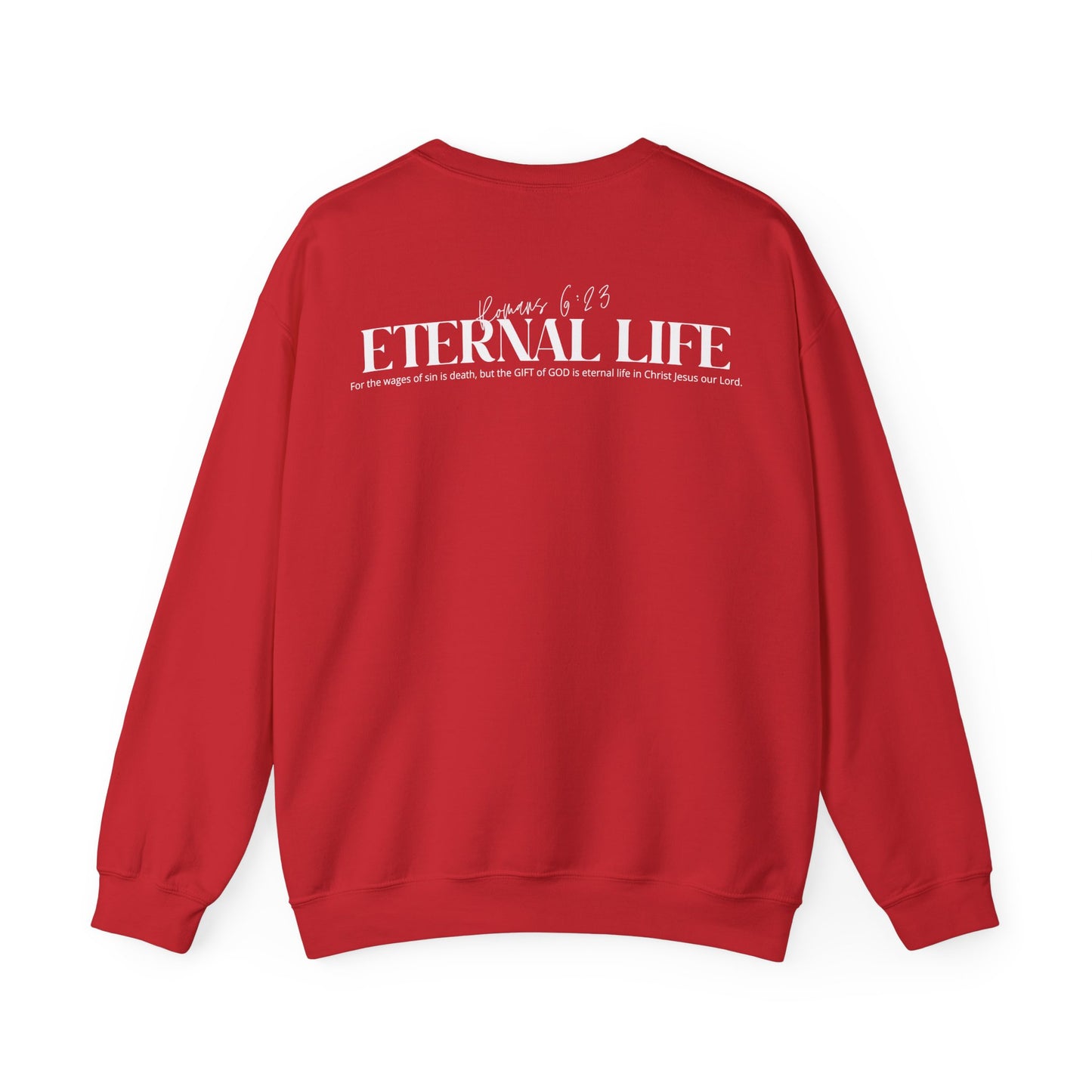 Eternal Life-Christmas Crewneck Sweatshirt